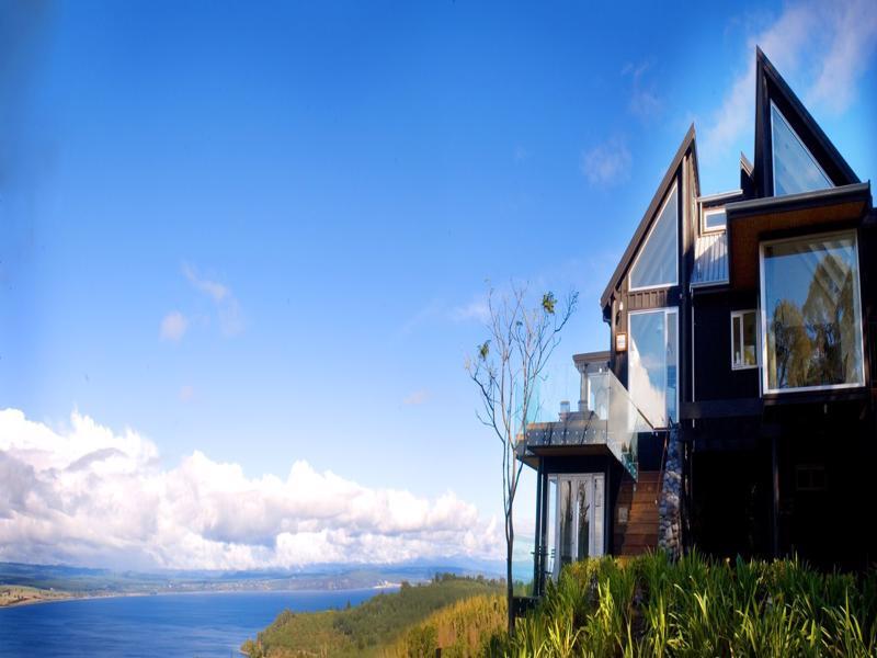 Acacia Cliffs Lodge Таупо Экстерьер фото